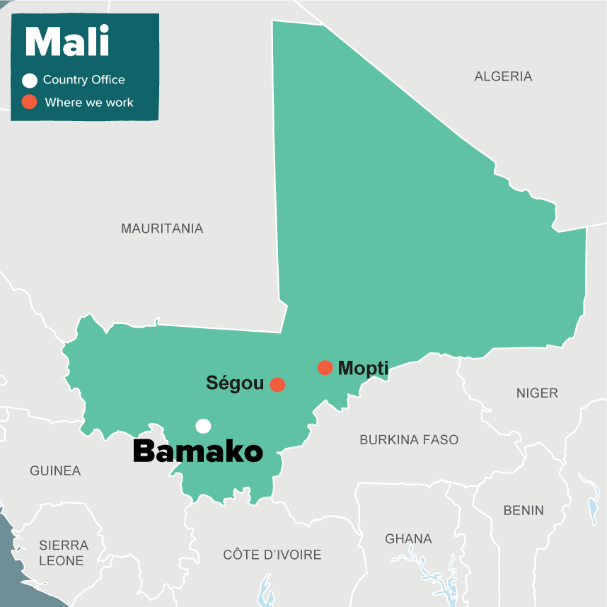 Map of Mali