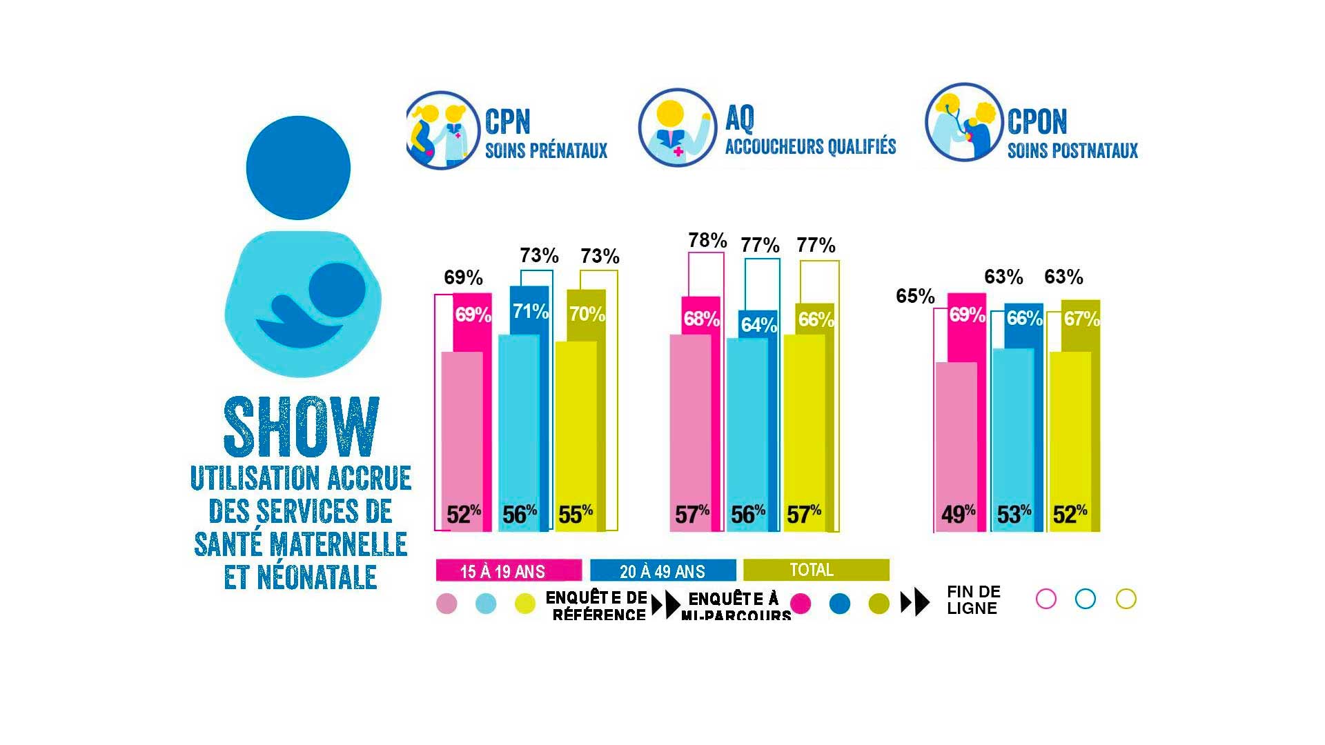 Maternal health services chart