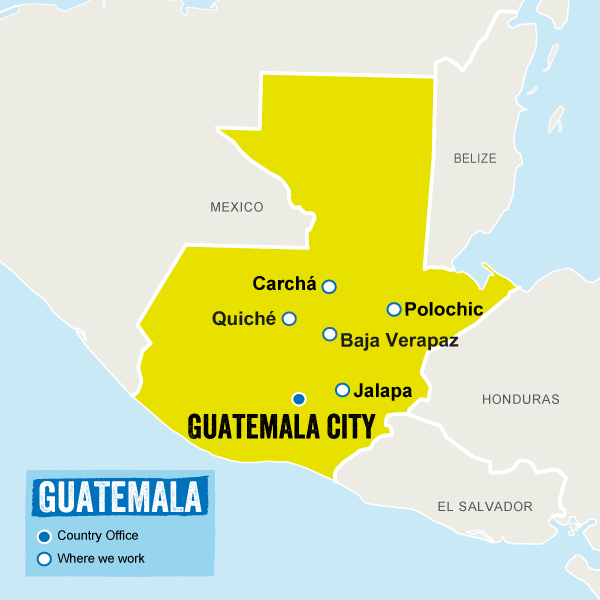 MAP: Guatemala