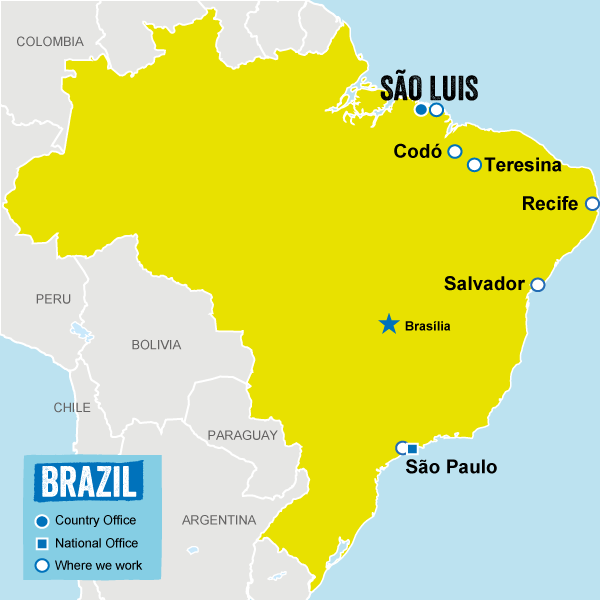 MAP: Brazil 